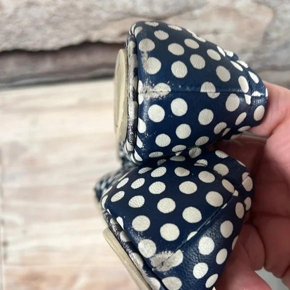 Tory Burch Navy Polka Dot Women's Flats size 7 S54 - Picture 5 of 5